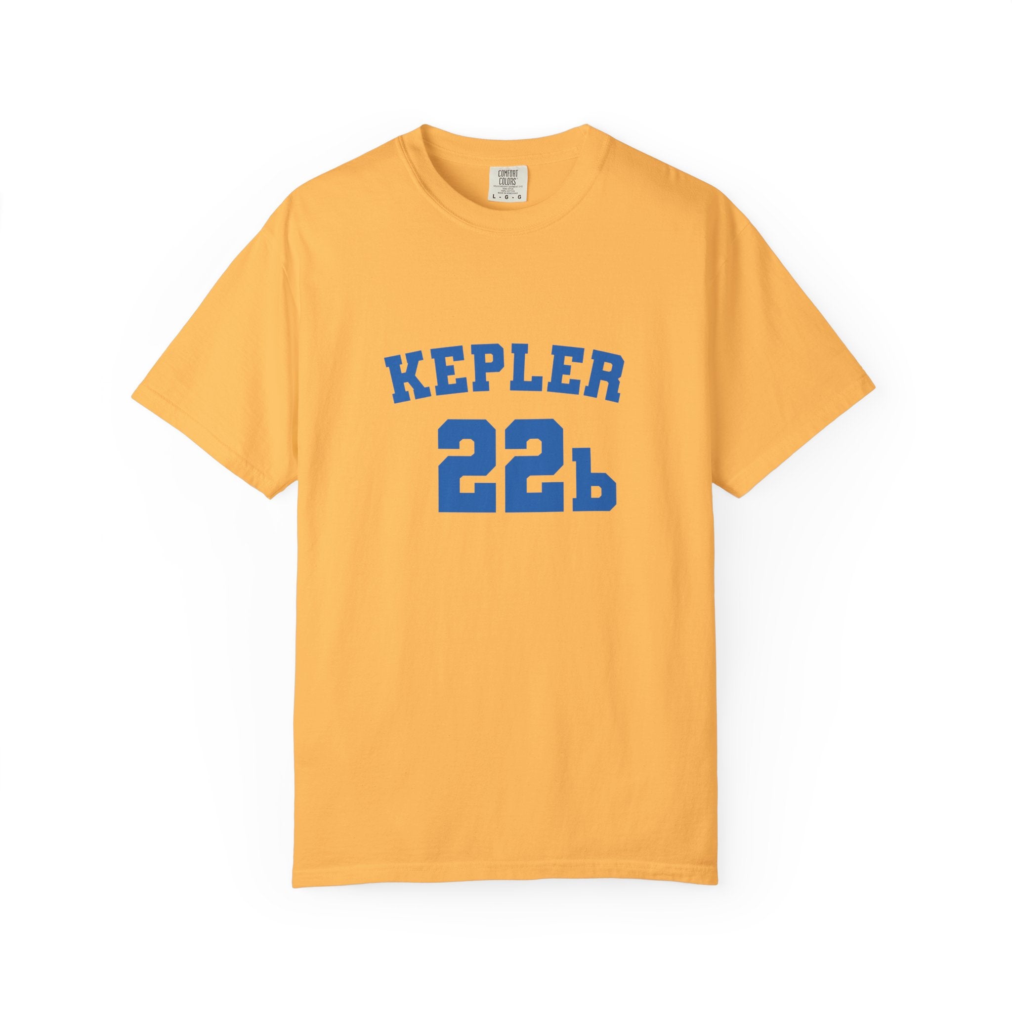 Kepler 22b Unisex Garment-Dyed T-Shirt, Casual Tee, Space Lover Gift, Astronomy Apparel, Unique Graphic Shirt, Cosmic Fashion