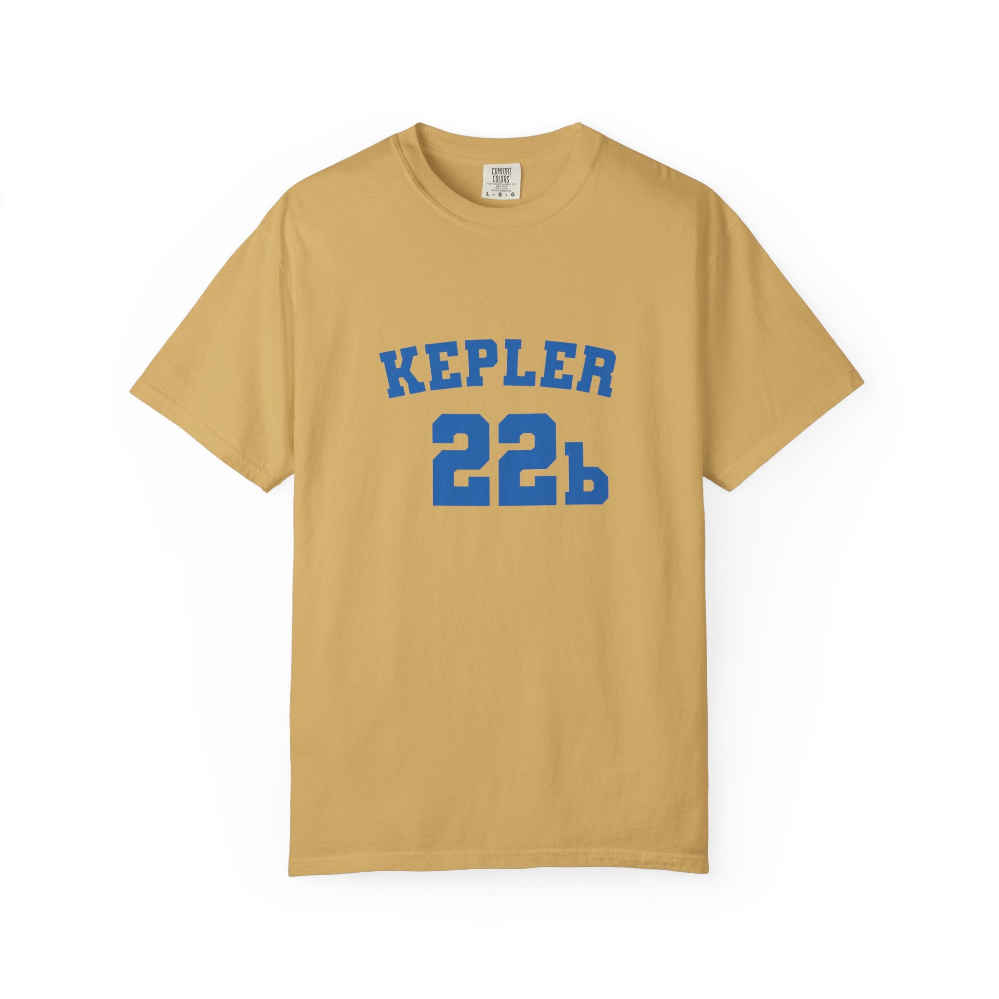 Kepler 22b Unisex Garment-Dyed T-Shirt, Casual Tee, Space Lover Gift, Astronomy Apparel, Unique Graphic Shirt, Cosmic Fashion