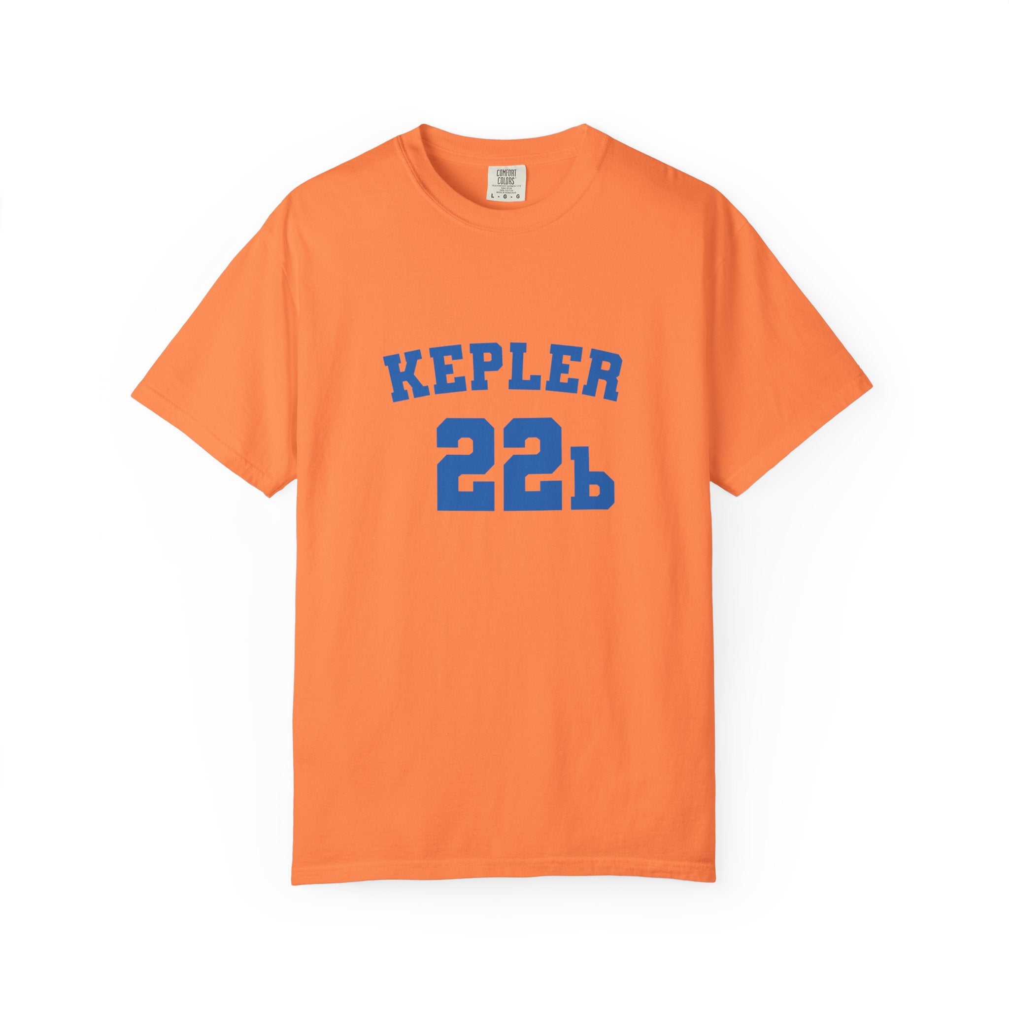 Kepler 22b Unisex Garment-Dyed T-Shirt, Casual Tee, Space Lover Gift, Astronomy Apparel, Unique Graphic Shirt, Cosmic Fashion